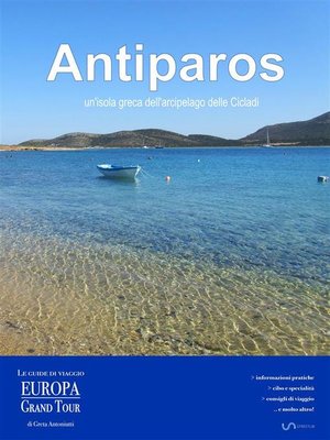 cover image of Antiparos, un'isola greca dell'arcipelago delle Cicladi